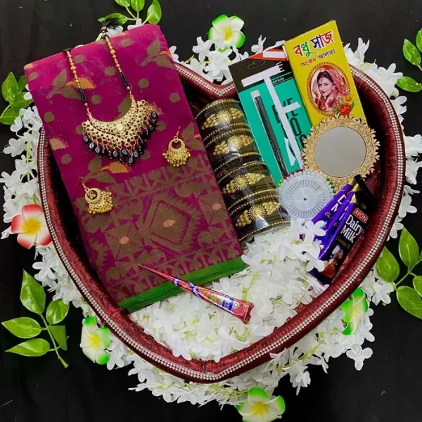 স্পেশাল গিফট প্রিমিয়াম শাড়ি কম্বো SC-75